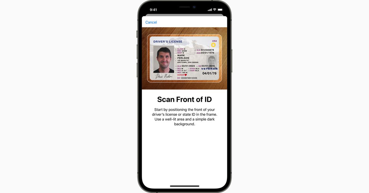 Private: Apple is reportedly relying on states to pay for digital ID rollouts