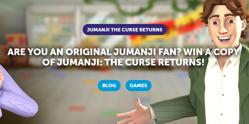 Private: Jumanji: The Curse Returns is giving away free copies of the game if you have the original 1995 movie