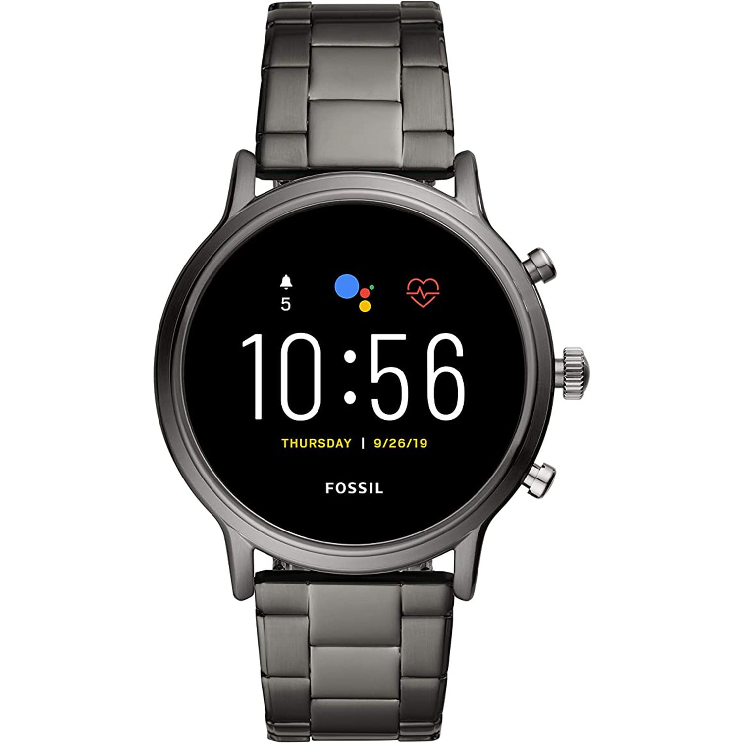 Fossil Gen 5 Carlyle Stainless Steel Touchscreen Smartwatch