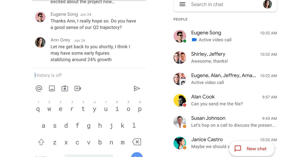 Private: Google’s Gmail app now lets you make voice and video calls