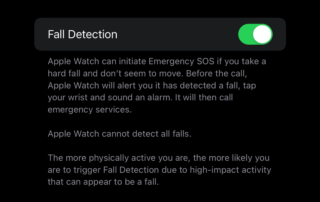 Why You Should Enable Fall Protection on Your Apple Watch, Even If You’re Young
