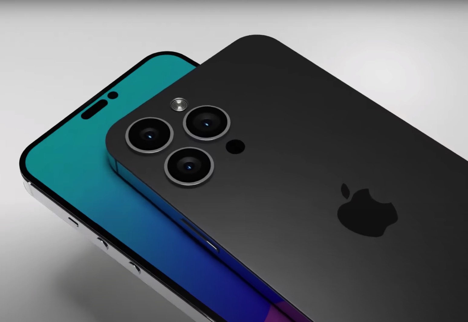 iPhone 14 Pro new notch design concept