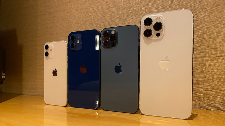 iPhone 12 lineup