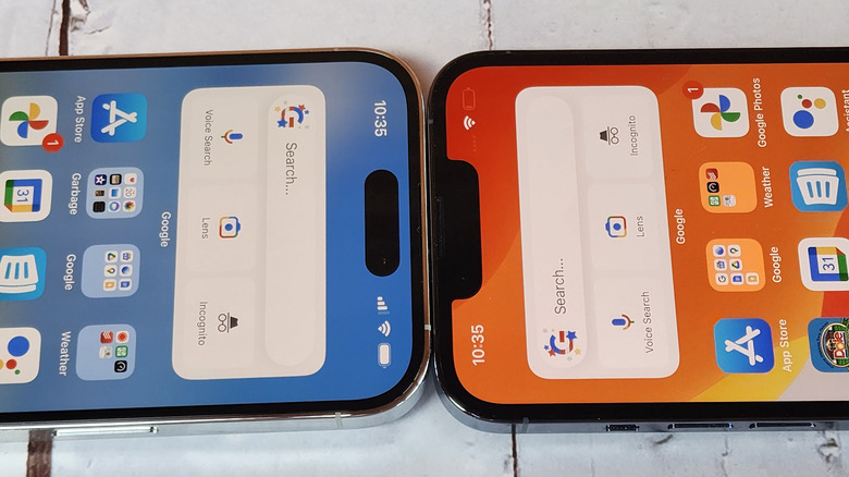 iPhone 14 pro and iPhone 13 pro