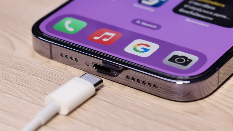 iphone 14 charging port