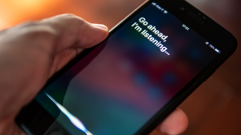 iPhone Siri listening