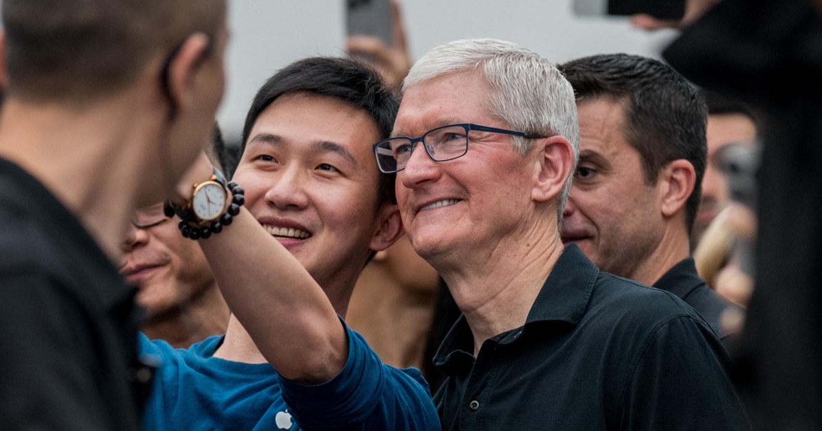 Apple CEO Tim Cook makes surprise visit to China, where iPhone 15 sales are off to a slow start