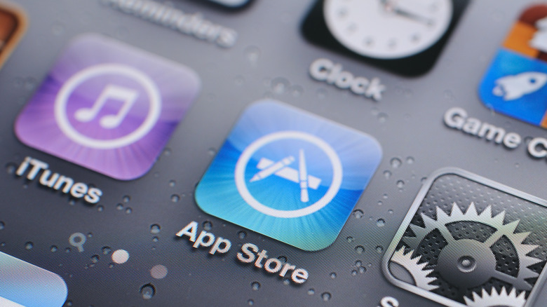 App Store, iTunes, other iPhone apps