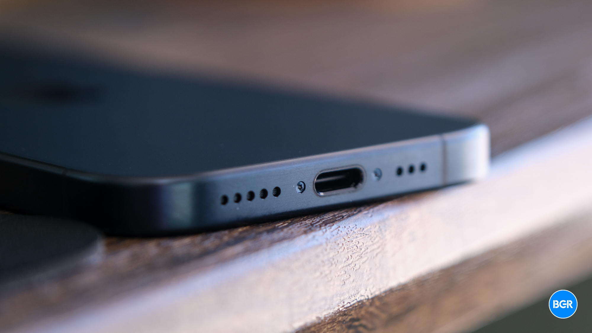 iPhone 15 Pro USB-C Port