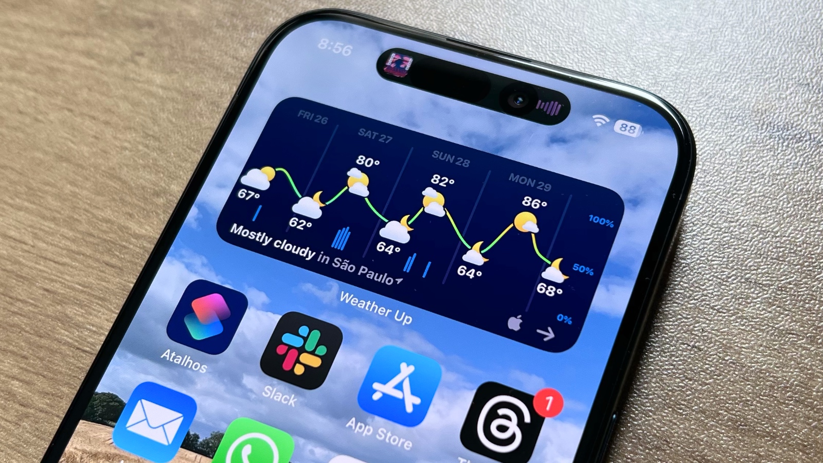 Weather Up for iPhone updated with interactive widgets on Home Screen