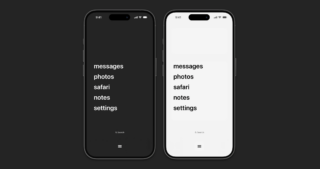 This App Gives Your iPhone an Ultra-Minimalist Home Screen