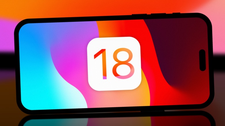 iOS 18 on an iPhone.