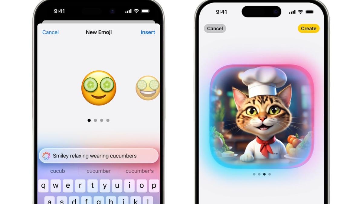 Genmoji and image-generation tools for iPhone reportedly delayed until iOS 18.2