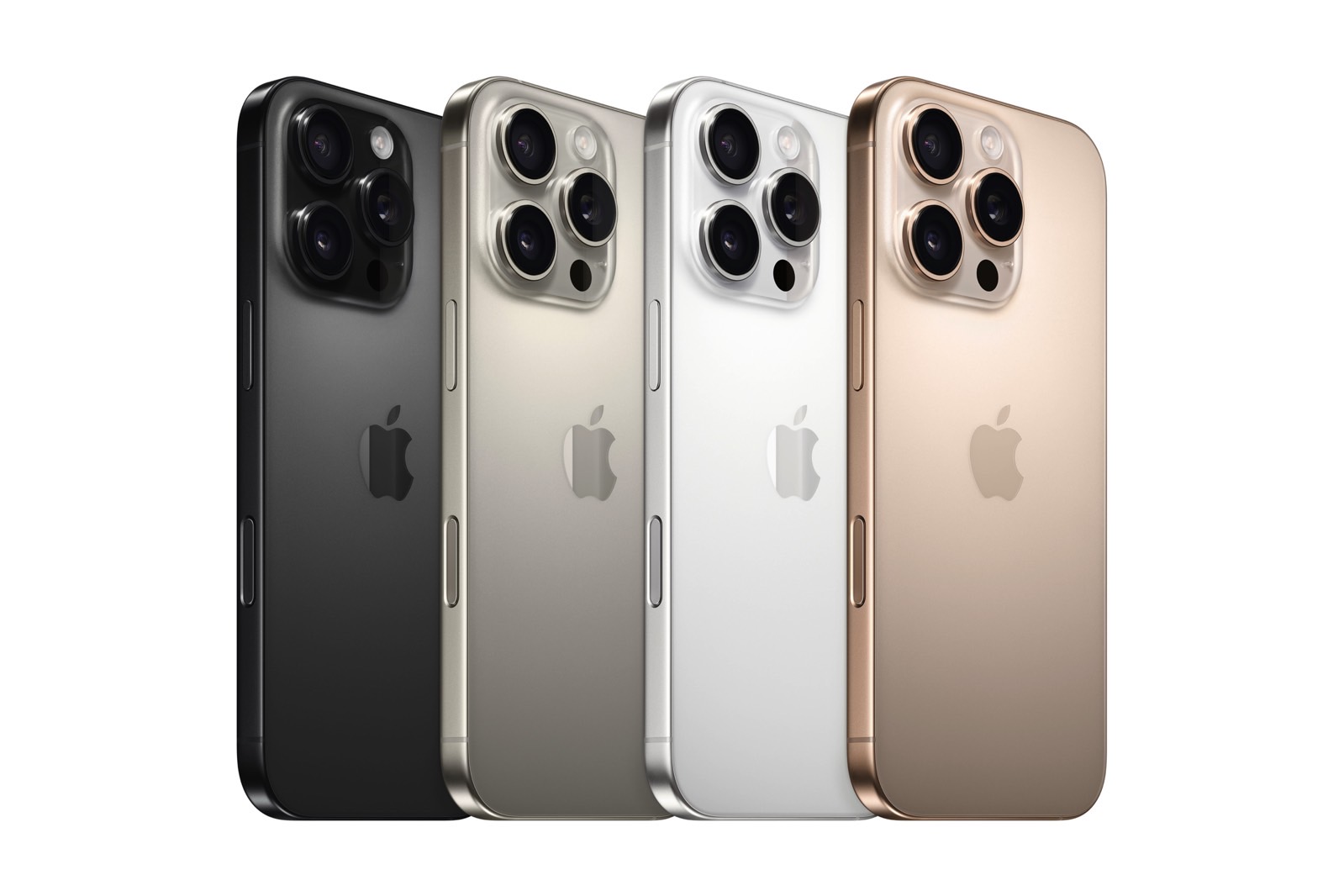 iPhone 16 Pro color options and Camera Control button.