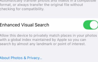 Is your iPhone sharing photos data with Apple by default?