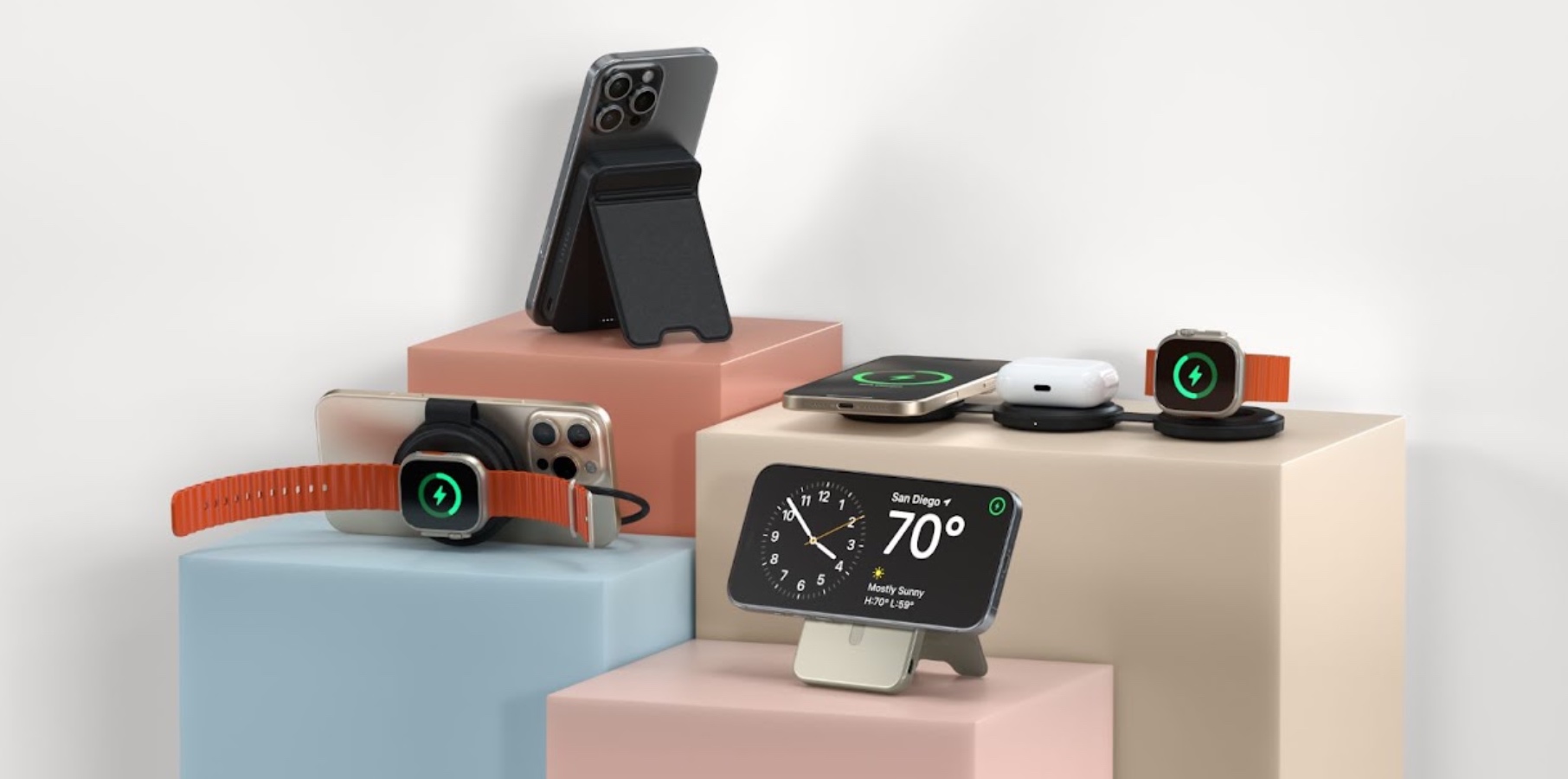 Satechi OntheGo wireless charging accessories unveiled during CES 2025