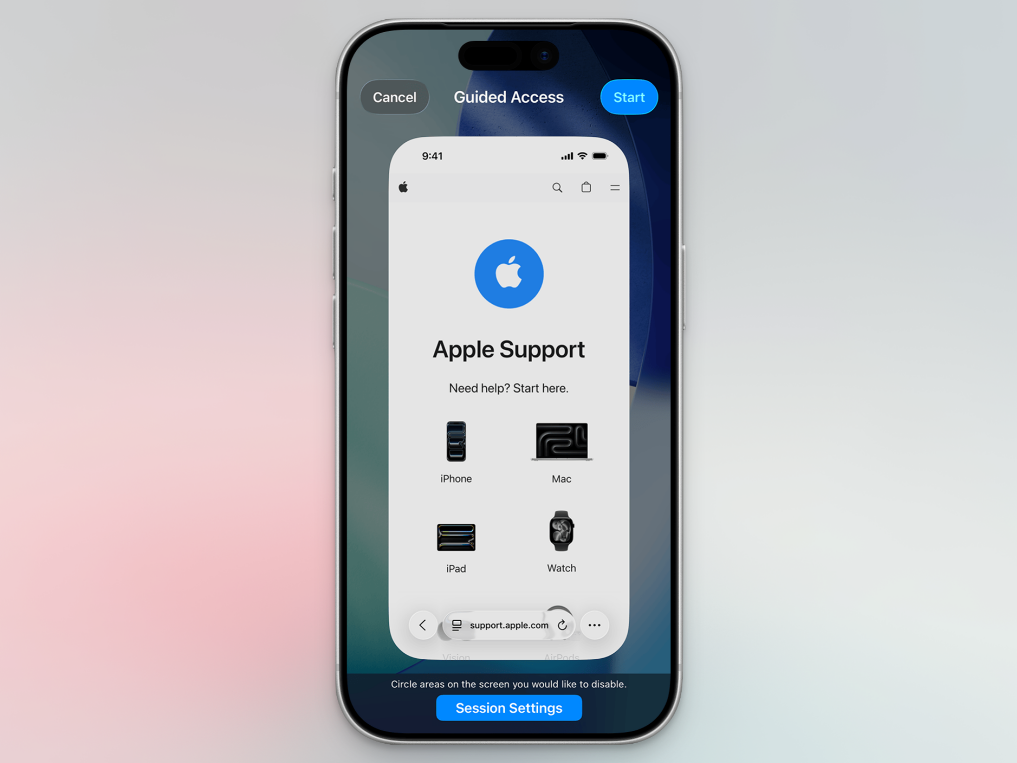 Guided Access in iOS 26.