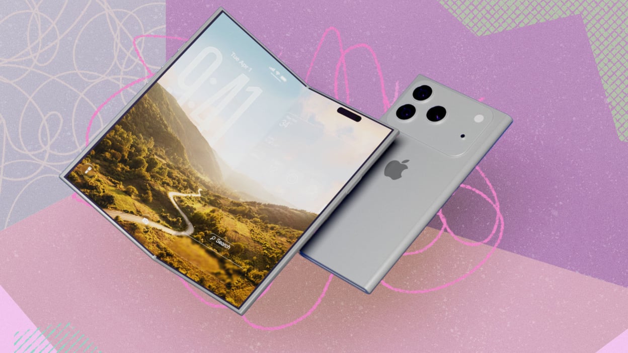 iphone fold render